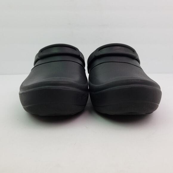 Crocs Mercy Work Womens Size 9 Black Slip On Slip Resistant Work Clog Shoes - Picture 6 of 10